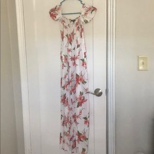 Floral maxi dress